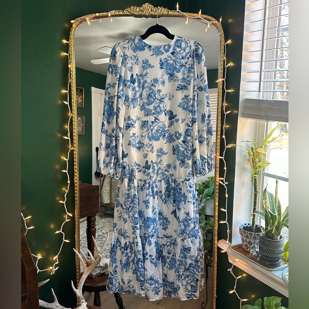 The Drop Azure Blue Dress